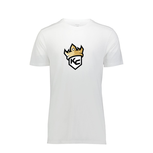 [FTSCUBWH-AS-LOGO1] Decker Men's Tri-Blend T-Shirt - Short Sleeve (Adult S, White, Logo 1)