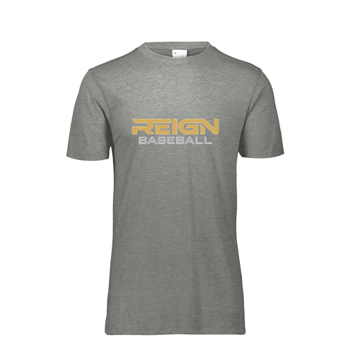 [FTSCUBGY-AS-LOGO2] Decker Men's Tri-Blend T-Shirt - Short Sleeve (Adult S, Gray, Logo 2)